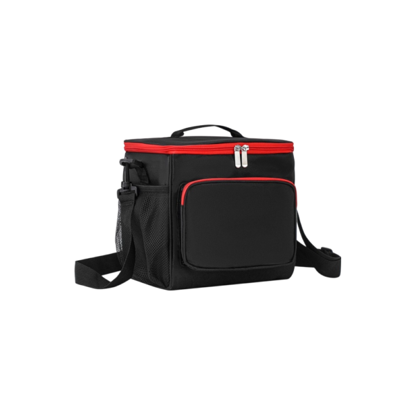 Portable Insulated Cooler Bag with Oxford Fabric and Compartments