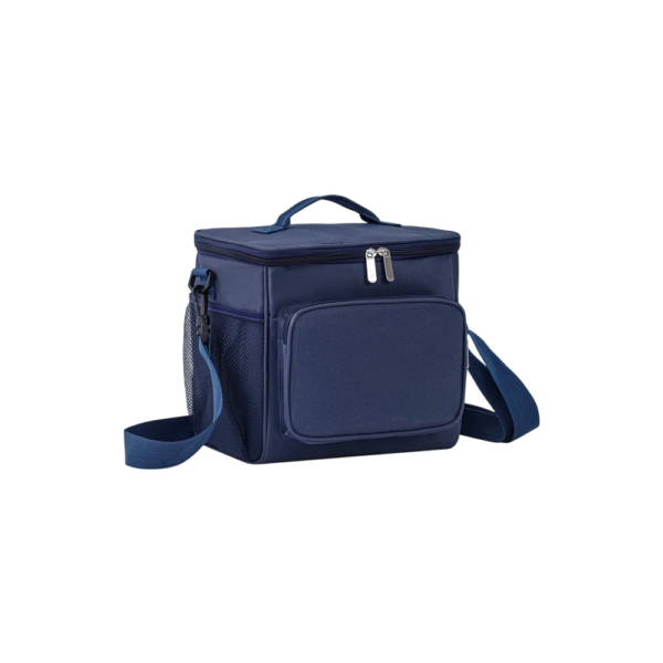 Portable Insulated Cooler Bag with Oxford Fabric and Compartments