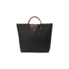 Reusable Oxford Shopping Bag with Printed Pattern and Long Handles