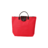 Reusable Oxford Shopping Bag with Printed Pattern and Long Handles