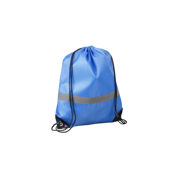 Reflective Custom Drawstring Backpack for Gym and Jogging