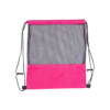 Mesh Promotional Drawstring Backpack Cinch Up with Adjustable Straps