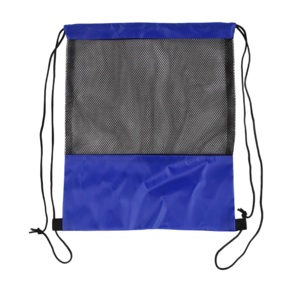 Mesh Promotional Drawstring Backpack Cinch Up with Adjustable Straps