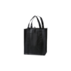 Non Woven Fabric Reusable Handled Shopping Tote Bags with Reinforced Seam