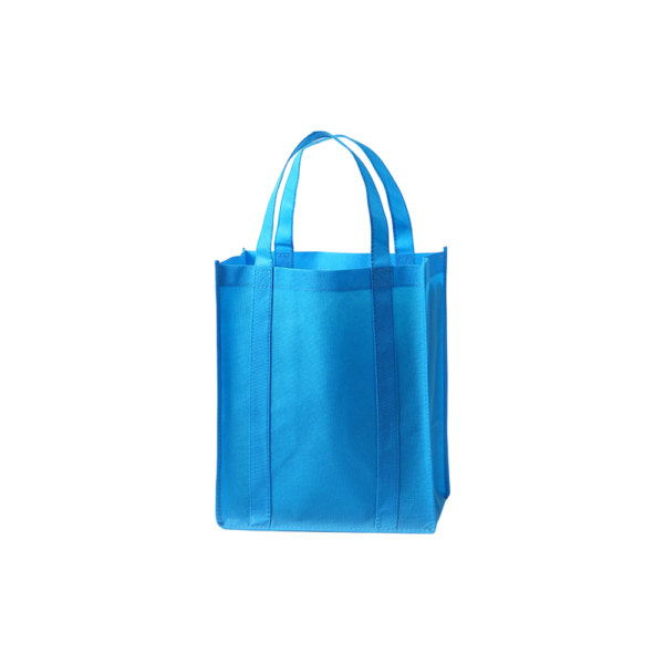 Non Woven Fabric Reusable Handled Shopping Tote Bags with Reinforced Seam