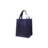 Non Woven Fabric Reusable Handled Shopping Tote Bags with Reinforced Seam