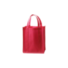 Non Woven Fabric Reusable Handled Shopping Tote Bags with Reinforced Seam