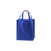 Non Woven Fabric Reusable Handled Shopping Tote Bags with Reinforced Seam