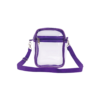 Clear Crossbody Bag with Adjustable Shoulder Strap