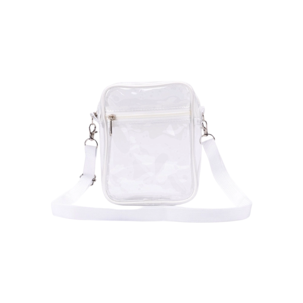 Clear Crossbody Bag with Adjustable Shoulder Strap