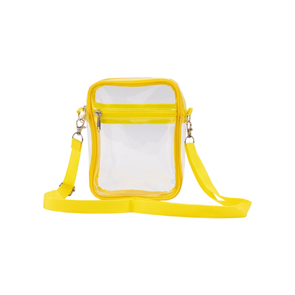 Clear Crossbody Bag with Adjustable Shoulder Strap