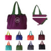 Folding Reusable Grocery Tote Bag with Reinforced Stitching