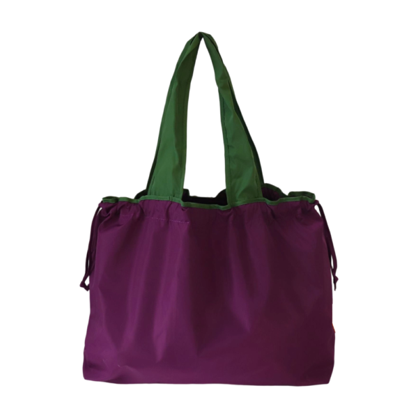 Folding Reusable Grocery Tote Bag with Reinforced Stitching