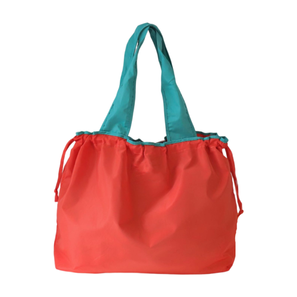 Folding Reusable Grocery Tote Bag with Reinforced Stitching