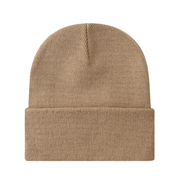 Acrylic Cuffed Knitted Beanie