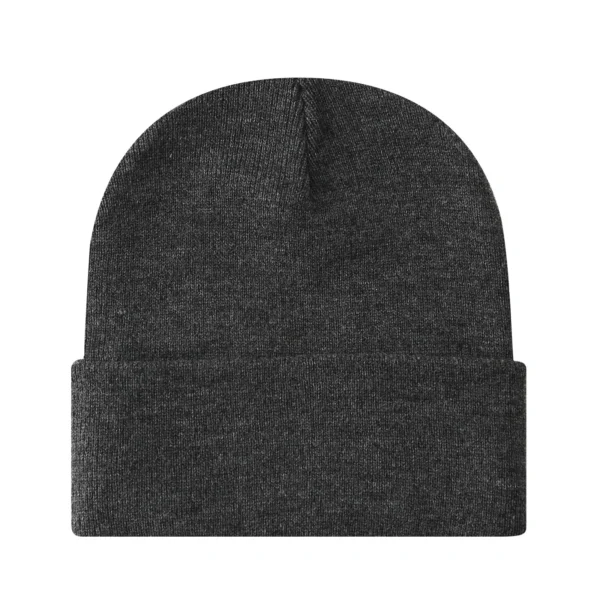 Acrylic Cuffed Knitted Beanie