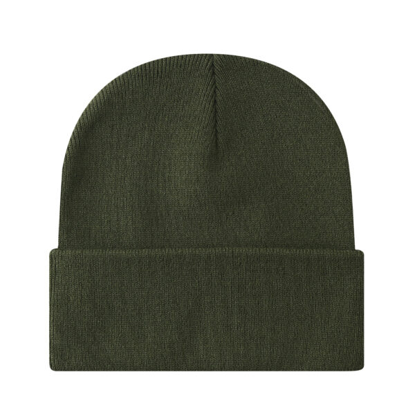 Acrylic Cuffed Knitted Beanie