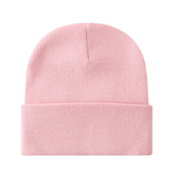 Acrylic Cuffed Knitted Beanie